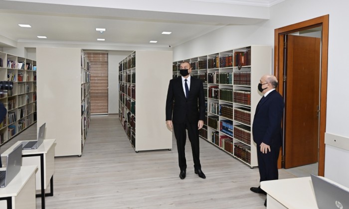 Prezident açılışda iştirak edib - FOTOLAR (YENİLƏNİB)