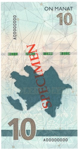 Azərbaycanda 10 manatlıq pul nişanları yeniləndi 