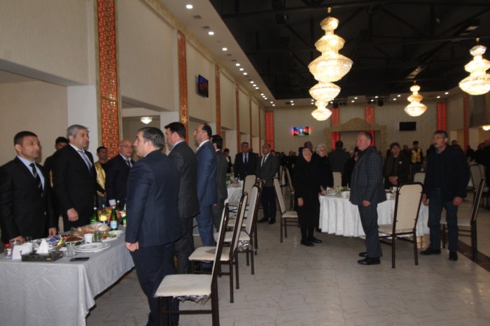 Qazaxda şəhid ailələri və müharibə əlilləri üçün iftar süfrəsi açılıb - FOTO