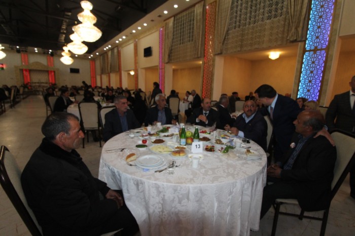 Qazaxda şəhid ailələri və müharibə əlilləri üçün iftar süfrəsi açılıb - FOTO