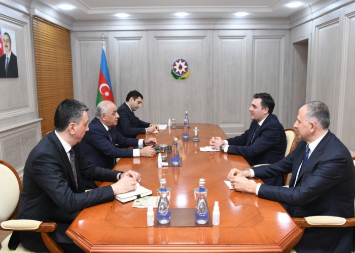Əli Əsədov Gürcüstan xarici işlər naziri ilə GÖRÜŞÜB
