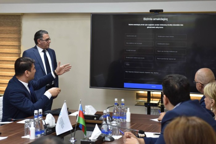 MEDİA-da “E-KÖŞK” layihəsi təqdim olundu - FOTOLAR