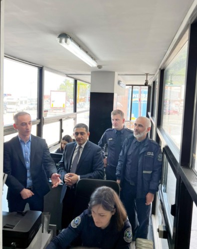 Gömrük orqanlarının nümayəndələri arasında üçtərəfli görüş keçirilib - FOTO