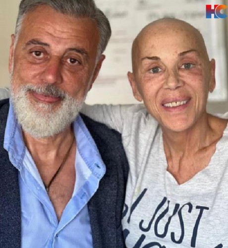 Xərçəngdən əziyyət çəkən aktrisa tanınmaz halda - FOTO