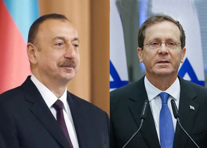 İsrail Prezidenti İlham Əliyevi ölkəsinə səfərə dəvət ETDİ