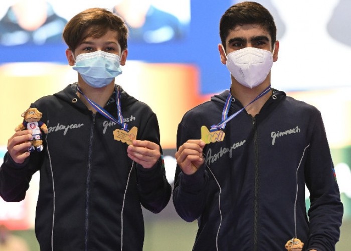 Gimnastlarımız Avropa çempionatında 2 medal qazandı 