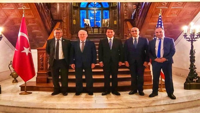 Hikmət Hacıyev Türkiyənin ABŞ-dakı səfiri ilə görüşdü 