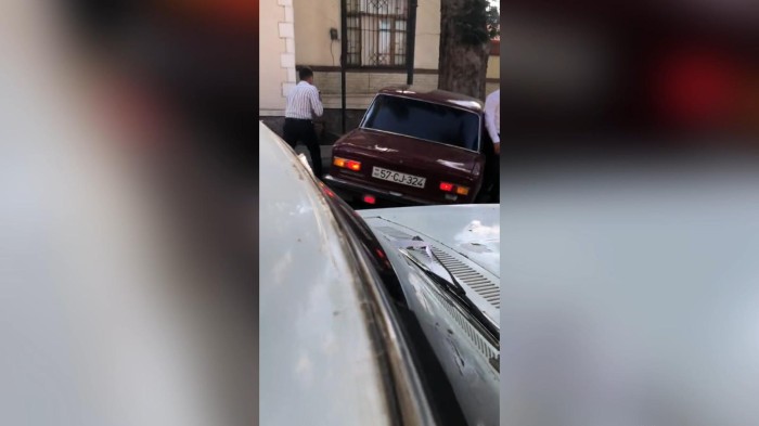 “Son zəng”də avtoxuliqanlıq edən sürücü tutuldu