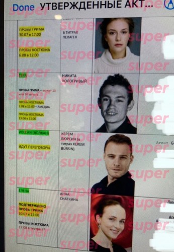 Kərəm Bürsin Rusiyada seriala çəkiləcək - FOTO