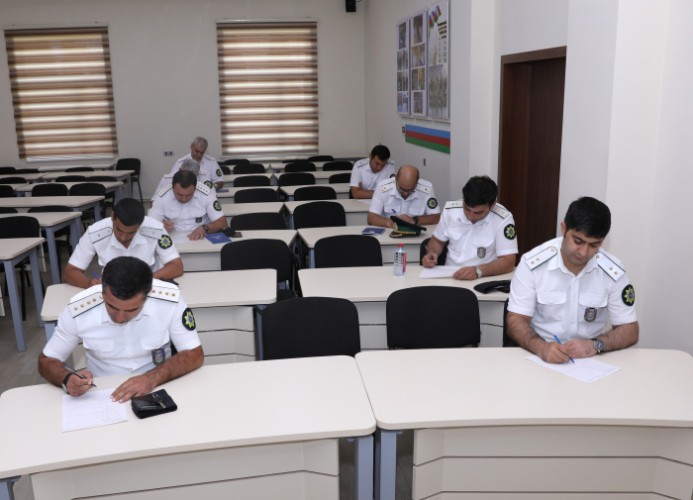 “Texniki nəzarət vasitələrinin istismarı və təhlükəsizlik qaydaları” mövzusunda təlim keçirilib - FOTO