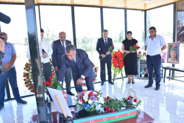 Abşeron rayonunda şəhidlərin doğum günü qeyd edildi - FOTO