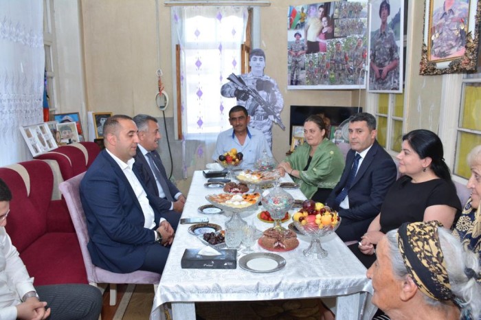 Abşeron rayonunda şəhidlərin doğum günü qeyd edildi - FOTO