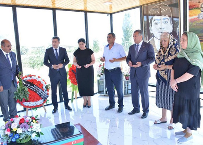 Abşeron rayonunda şəhidlərin doğum günü qeyd edildi - FOTO