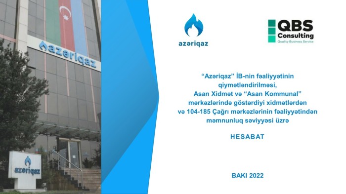 “Azəriqaz” ilə bağlı sorğunun nəticələri açıqlandı - FOTOLAR