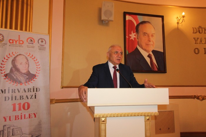 Qazaxda xalq şairi Mirvarid Dilbazinin 110 illiyinə həsr edilmiş tədbir keçirilib - FOTO