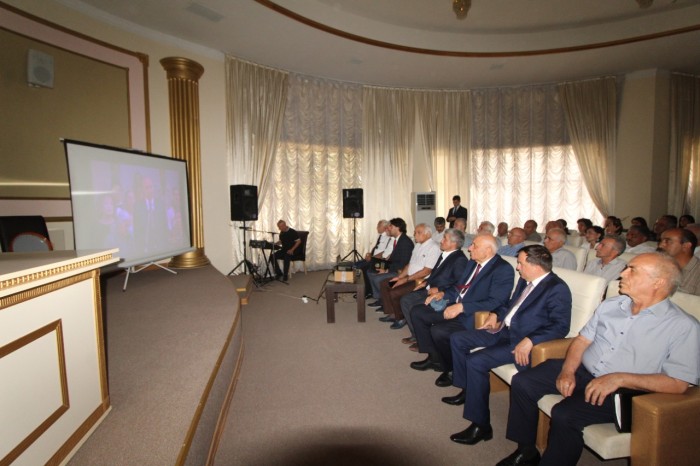 Qazaxda xalq şairi Mirvarid Dilbazinin 110 illiyinə həsr edilmiş tədbir keçirilib - FOTO