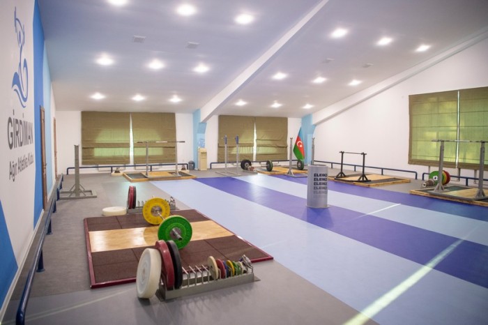Daha üç bölgədə yeni ağır atletika idman zalları istifadəyə verildi - FOTOLAR