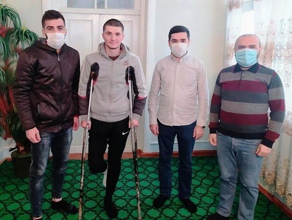 Vətən müharibəsi qazisinə “Kəpəz”də iş verildi - FOTO