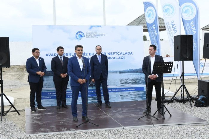 Neftçalda avarçəkənlərin təlim-məşq toplanışı baş tutdu - FOTOLAR