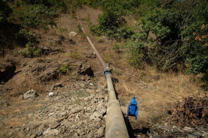 Laçın şəhəri, Sus və Zabux kəndlərinin içməli su təchizatı bərpa edilir - FOTO