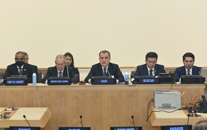 Ceyhun Bayramov Qoşulmama Hərəkatının nazirlər iclasına sədrlik etdi - FOTO