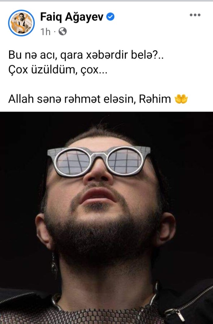 Rəhim Rəhimli dəfn edildi - YENİLƏNİB