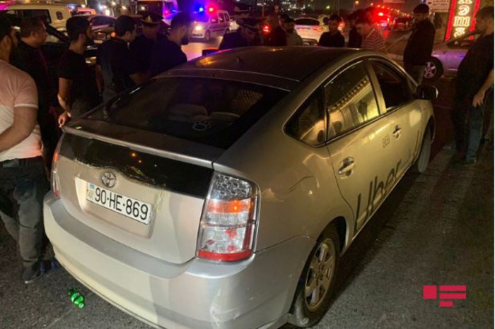 Bakıda piyadanı 3 avtomobil vuraraq öldürdü - FOTO