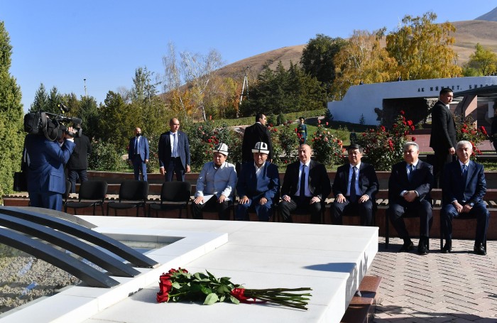 Prezident Bişkekdə “Ata-Beyit” Kompleksini ziyarət etdi - VİDEO (YENİLƏNİB)