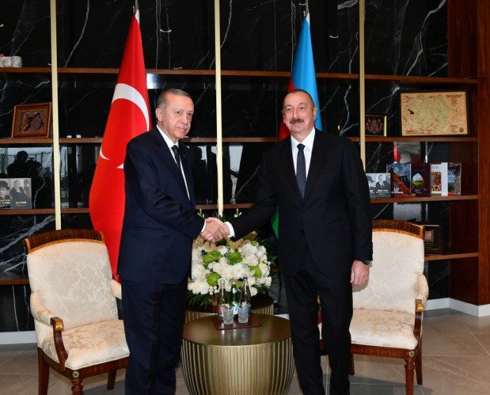 İlham Əliyev və Ərdoğan Zəngilan aeroportunun açılışında - FOTOLAR (YENİLƏNİB)