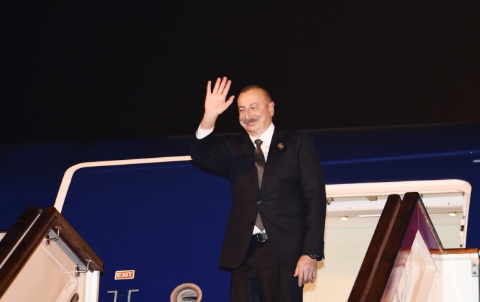 İlham Əliyevin Əlcəzairə səfəri başa çatıb