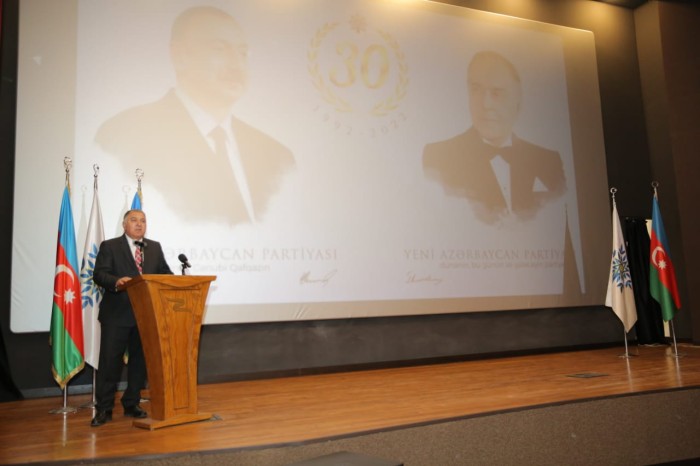 Xəzər rayonunda YAP-ın 30 illiyinə həsr olunmuş tədbir keçirilib - FOTOLAR