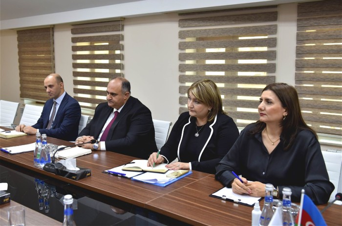 Əhməd İsmayılov rektorla görüşdü - FOTOLAR