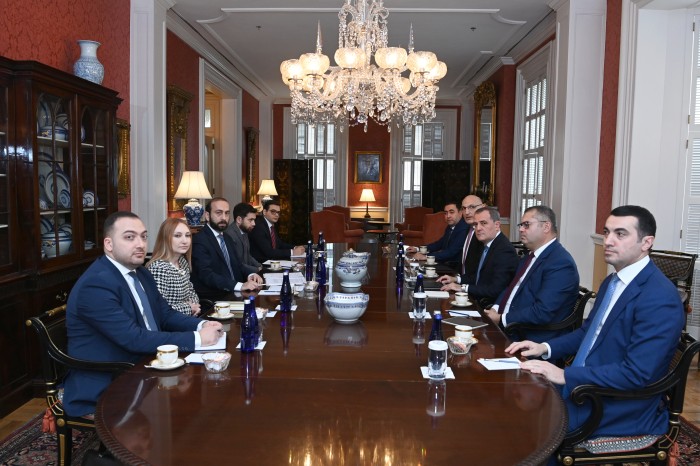 XİN Ceyhun Bayramovla Mirzoyanın görüşü ilə bağlı MƏLUMAT YAYDI - FOTOLAR