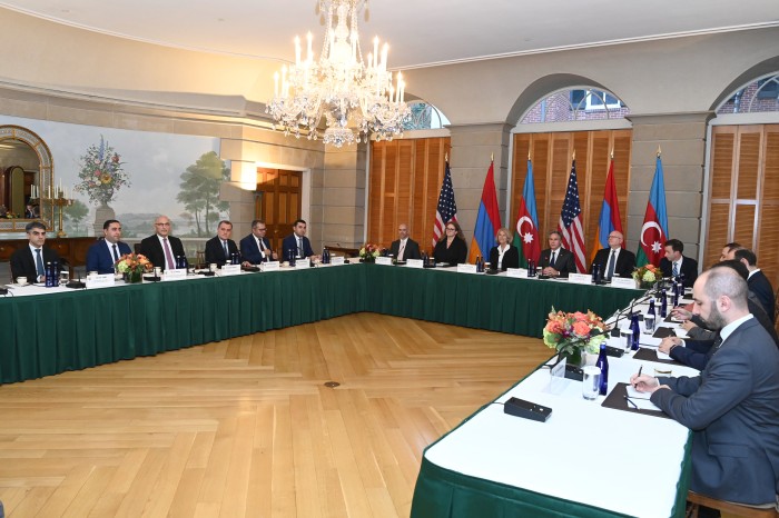 XİN Ceyhun Bayramovla Mirzoyanın görüşü ilə bağlı MƏLUMAT YAYDI - FOTOLAR