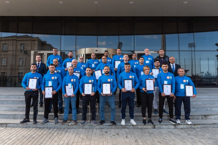 Ağır atletika üzrə beynəlxalq məşqçilik kursu keçirilib - FOTO