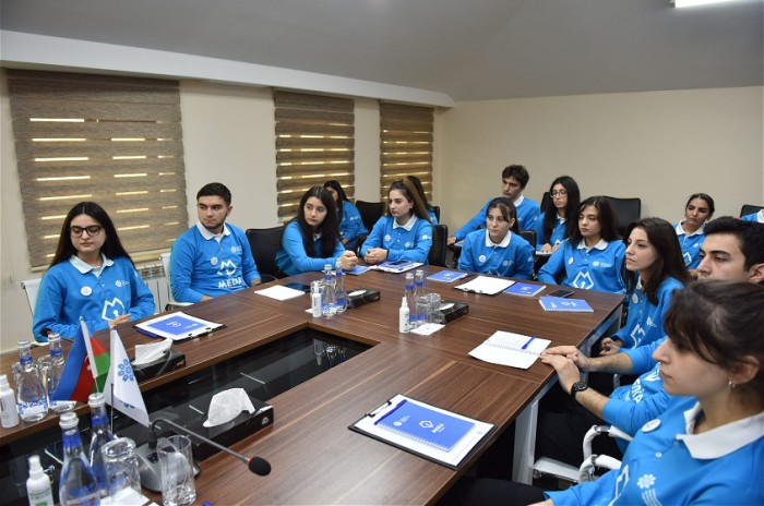 Əhməd İsmayılov MEDİA könüllüləri ilə görüşdü - FOTOLAR