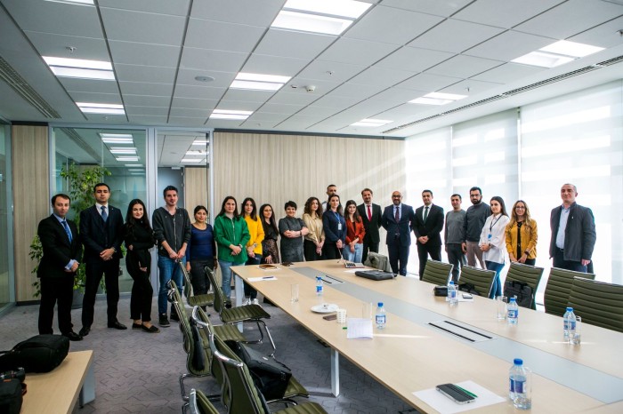 Bakı Limanında media nümayəndələri üçün növbəti sahəvi jurnalistika təlimi keçirilib - FOTO