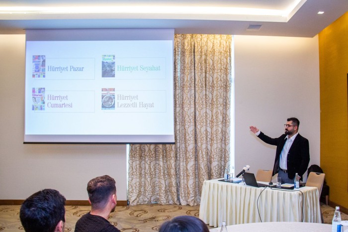 Qəzet əməkdaşları üçün təlim keçirildi - FOTOLAR