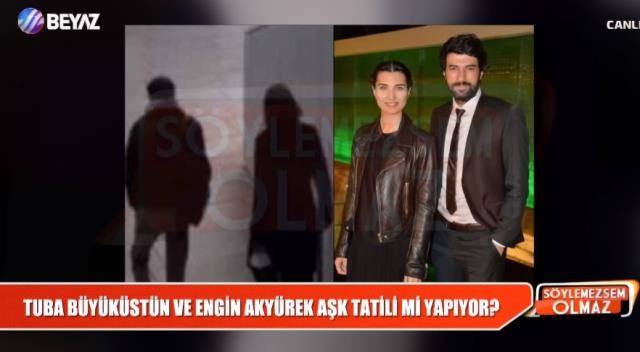 Tuba Büyüküstün həmkarı ilə eşq yaşayır - FOTO