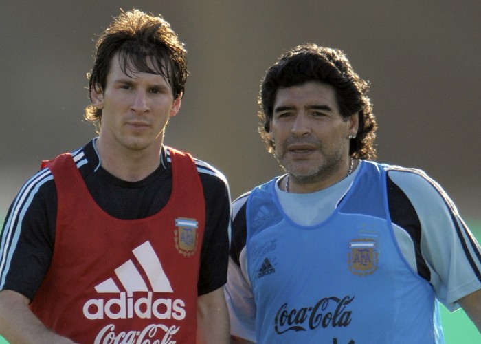 Messi Maradonanın rekordunu yenilədi 