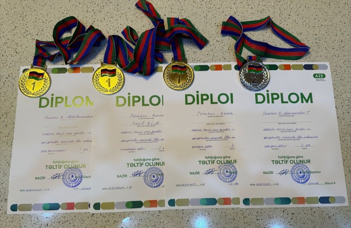 Kənan Pənahovun ölkə kubokunda uğuru - 3 qızıl medal - FOTO