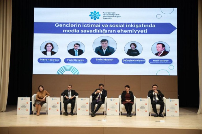 MEDİA-nın təşkilatçılığı ilə “Media savadlılığı” adlı konfrans keçirilib - FOTOLAR