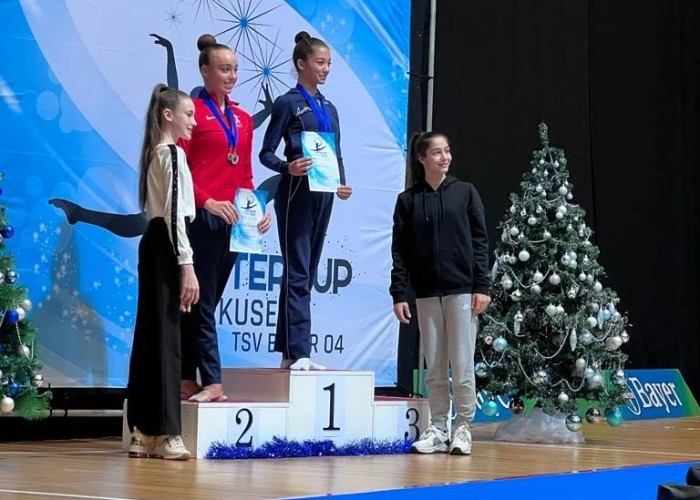 Gimnastımız Almaniyada qızıl medal qazandı
