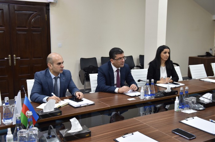 Əhməd İsmayılov Mohammad Saleh Abdullah Al-Malkawi ilə görüşdü - FOTOLAR