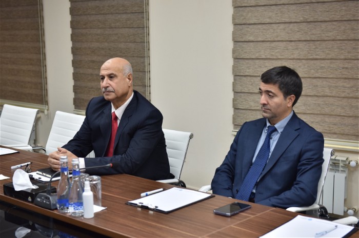 Əhməd İsmayılov Mohammad Saleh Abdullah Al-Malkawi ilə görüşdü - FOTOLAR