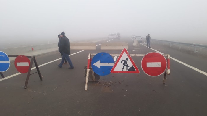 Ağstafada mikroavtobus qəzaya düşdü  - FOTO
