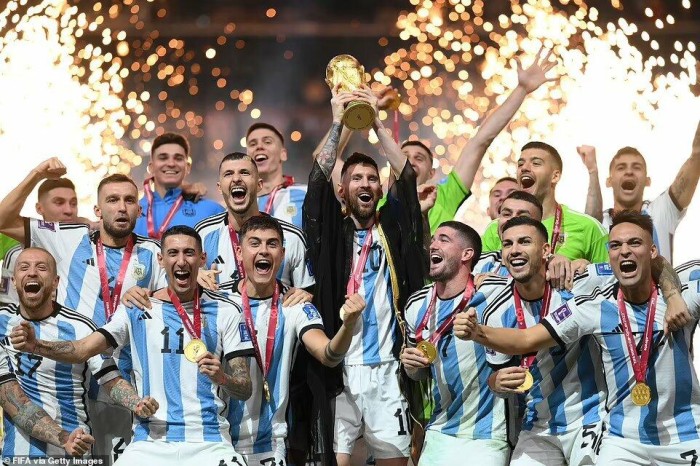 Argentina dünya çempionluğuna belə sevindi - FOTO
