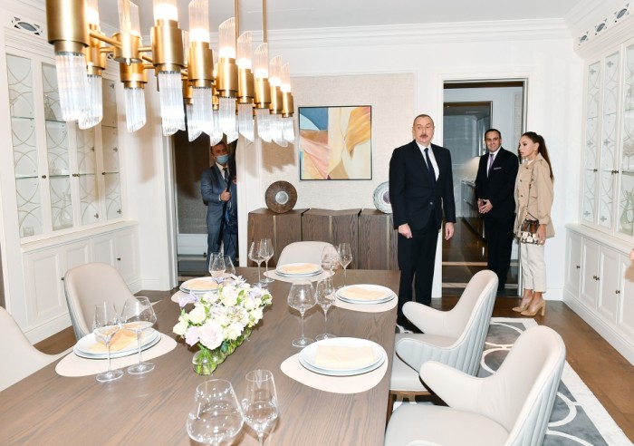 Prezident və Birinci xanım açılışa qatıldı - YENİLƏNİB (FOTOLAR)