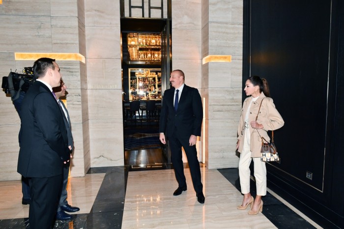 Prezident və Birinci xanım açılışa qatıldı - YENİLƏNİB (FOTOLAR)