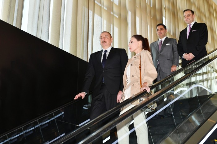 Prezident və Birinci xanım açılışa qatıldı - YENİLƏNİB (FOTOLAR)